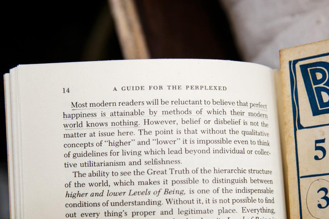 Kõige salapärasem katkend raamatust: "Enamik tänapäeva lugejatest ei taha uskuda, et täiuslik õnn on saavutatav meetodil, mida nende kaasaegne maailm ei tea".